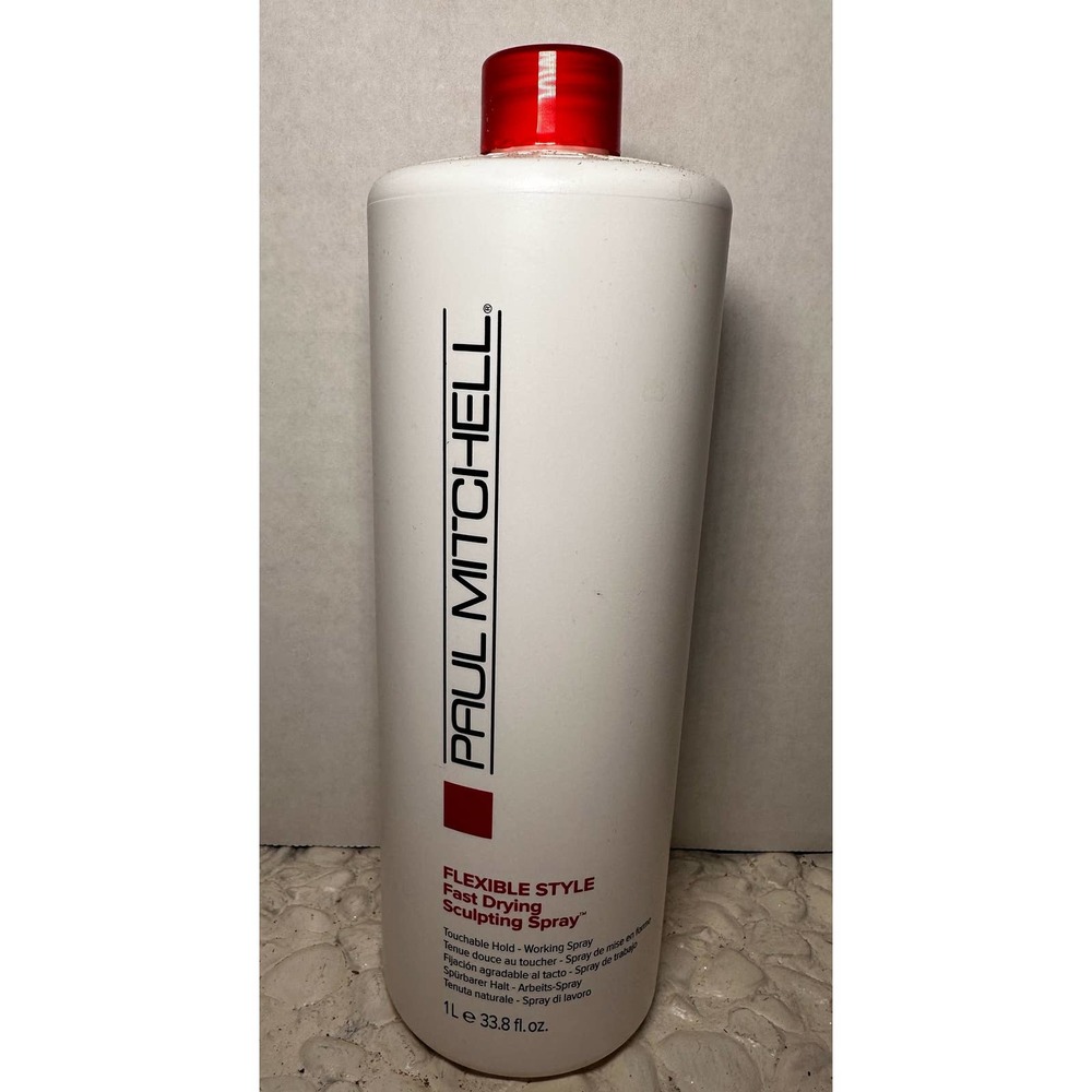 Paul Mitchell Flexible Style Fast-Drying Sculpting Spray 33.8 Pump Not Included